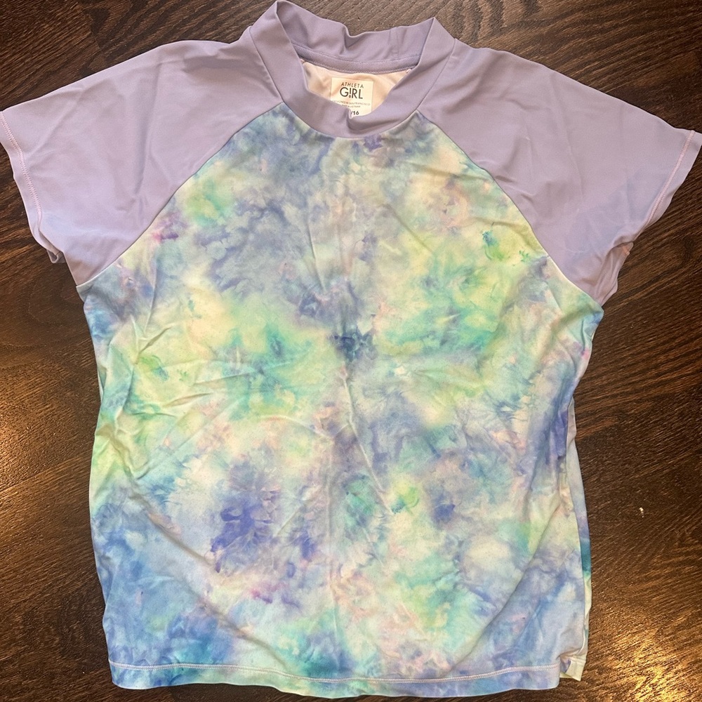 Athleta girl rash guard XXL/16